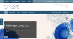 Desktop Screenshot of holbach.biz